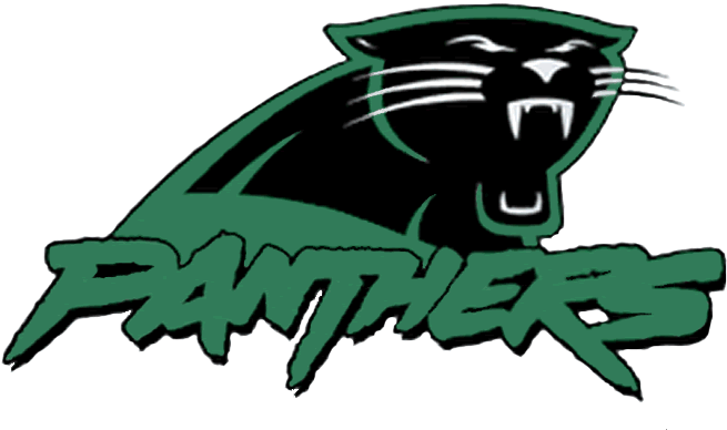 Panther Text Image Png - Green And Black Panther (655x388), Png Download