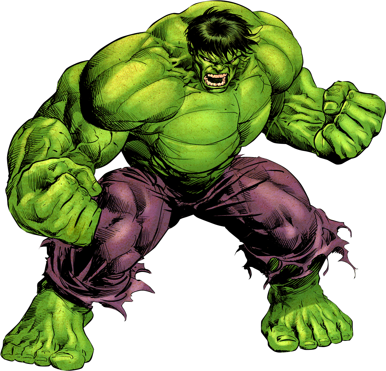 Best Incredible Hulk Artists - Hulk Png (1500x1500), Png Download