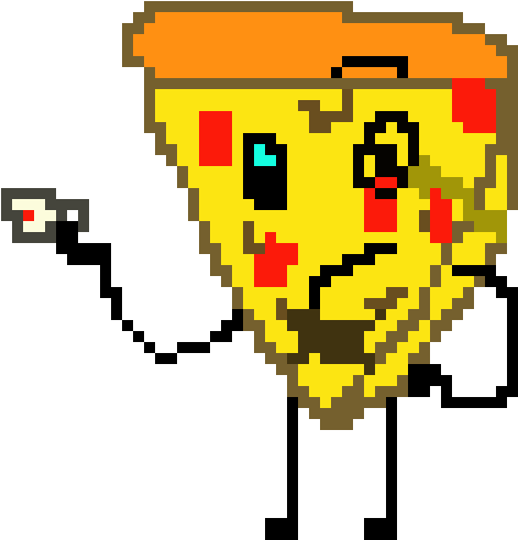 Pizza - Smiley (670x600), Png Download