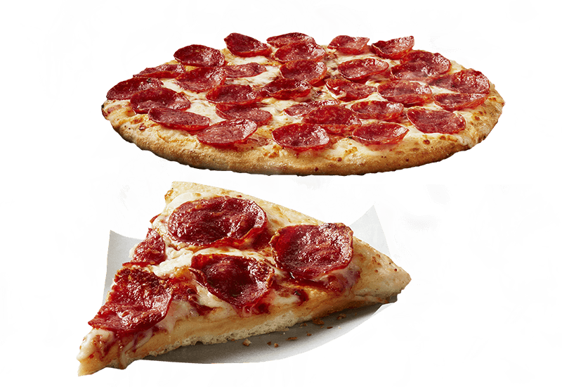 Domino's Value Pizza Menu - Dominos Pepperoni Pizza (800x550), Png Download