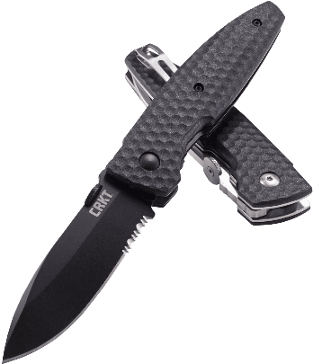 Crkt 1221k Aux Folder Black (920x412), Png Download