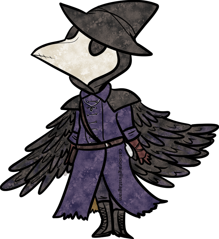 Eileen The Crow (745x813), Png Download