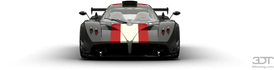 Pagani Zonda R Coupe (1004x373), Png Download