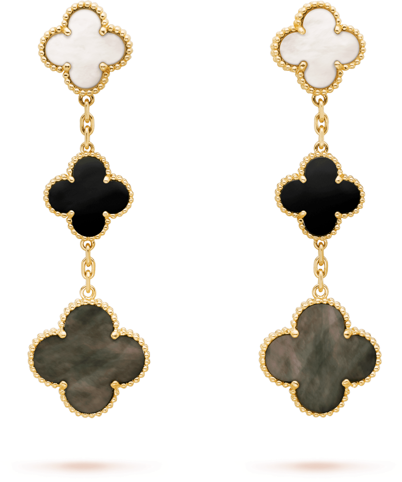 Magic Alhambra Earrings, 3 Motifs, (2000x2000), Png Download