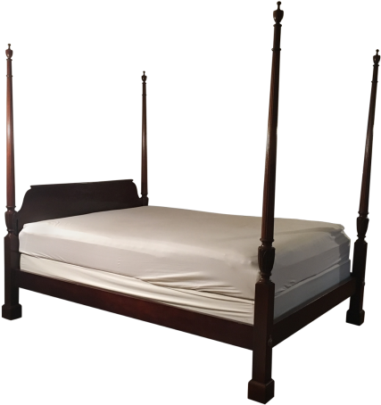 Four-poster Bed Png Image (736x460), Png Download