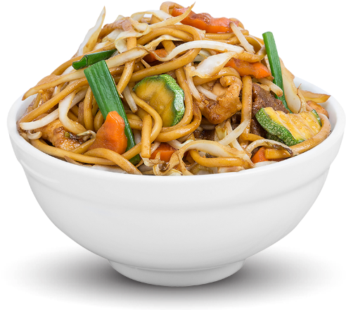 A Classic Chinese Dish, Pasta Stir-fried With Vegetables, (800x492), Png Download