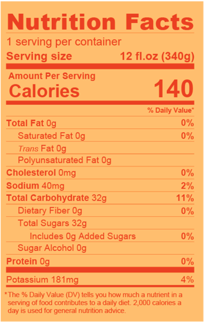 Cara Cara Orange Vanilla Shrub Soda (1000x968), Png Download