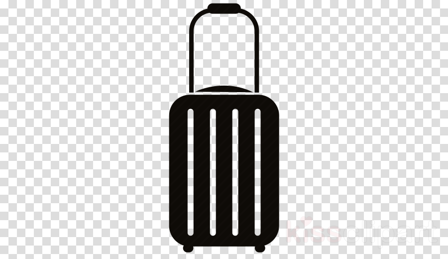 Gambar Ivon Traveling Png Clipart Suitcase Flight Travel (900x520), Png Download