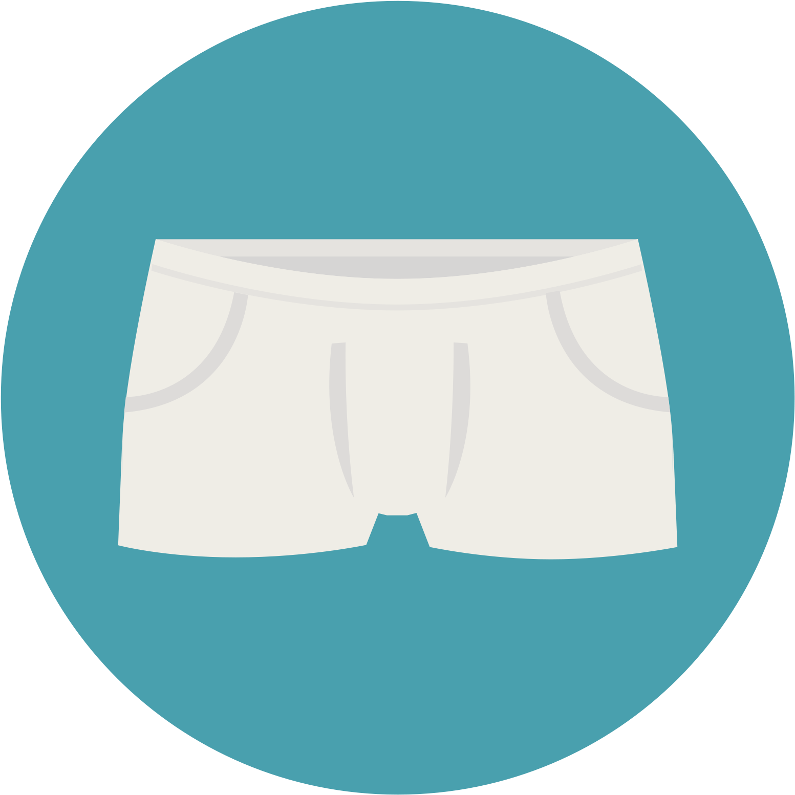 This Icon Is A Part Of A Collection Of Boxers Flat (1600x1600), Png Download