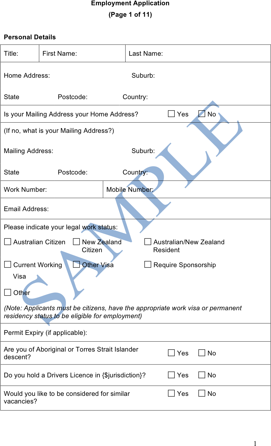 Employment Registration Form Format Selo L Ink Co With (1240x1753), Png Download