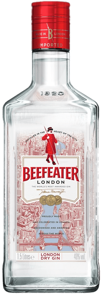 Beefeater London Dry Gin (1000x1000), Png Download