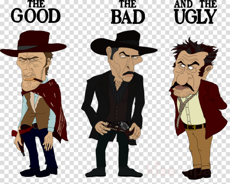 Good The Bad And The Ugly Png Clipart Tuco Man With (900x720), Png Download