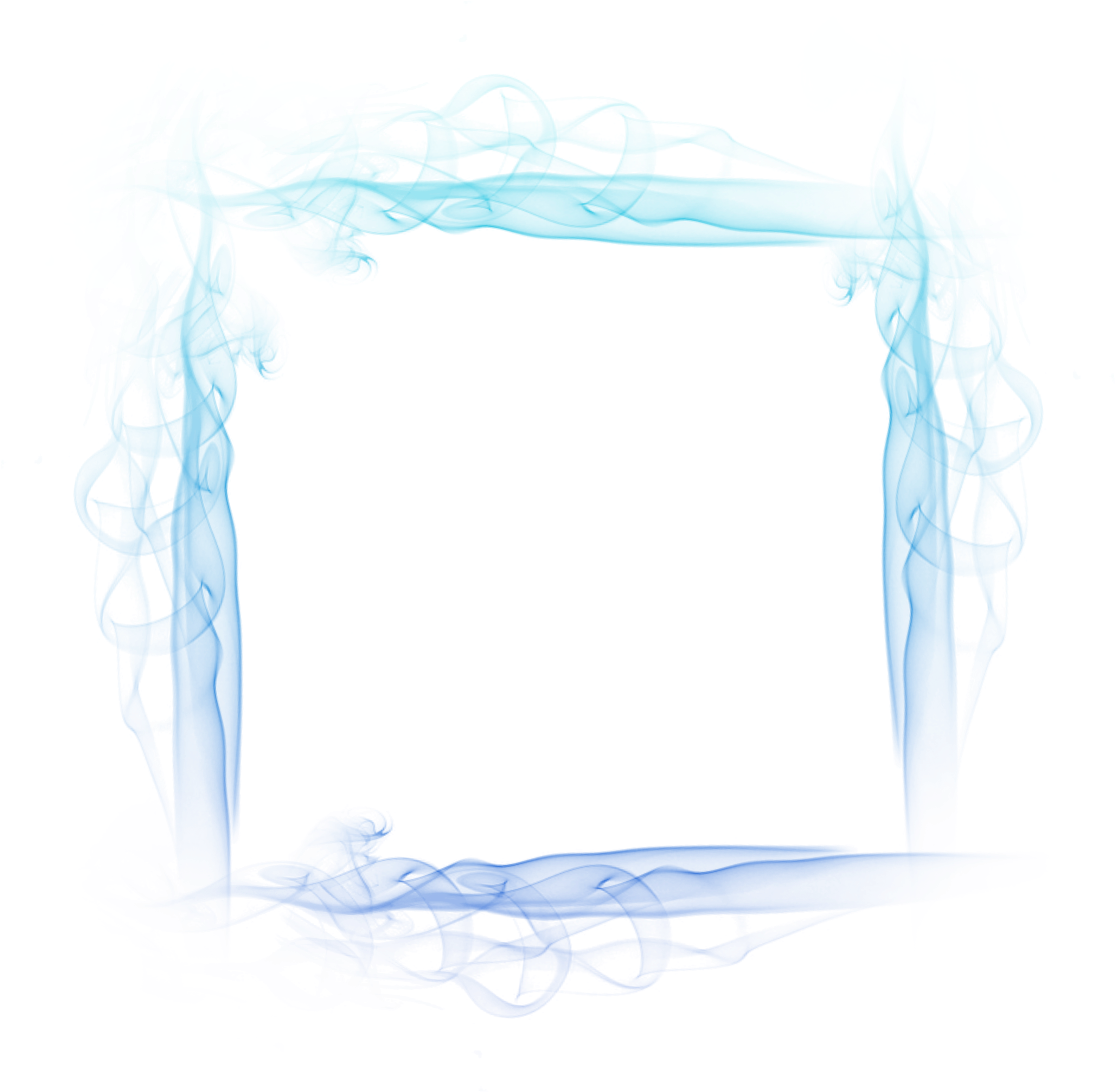 Smoke Ink Frame Gradient Png And Psd (4000x4000), Png Download