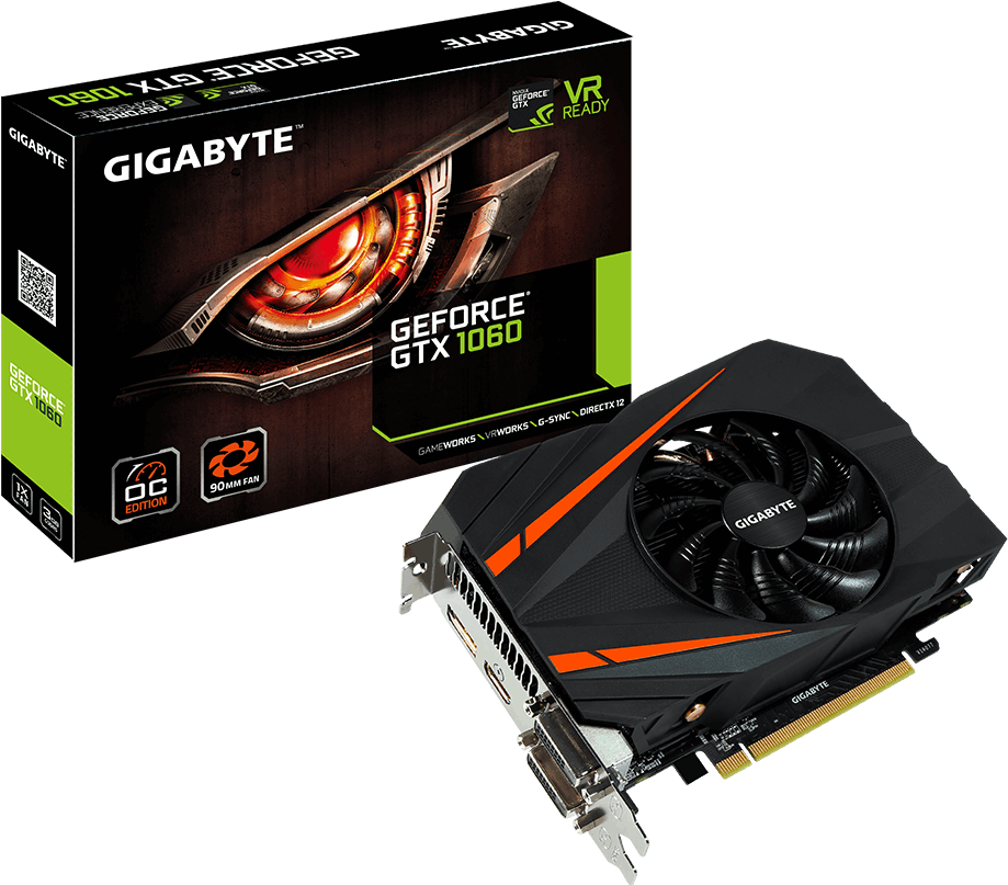 Geforce® Gtx 1060 Mini Itx Oc 3g (1000x1000), Png Download