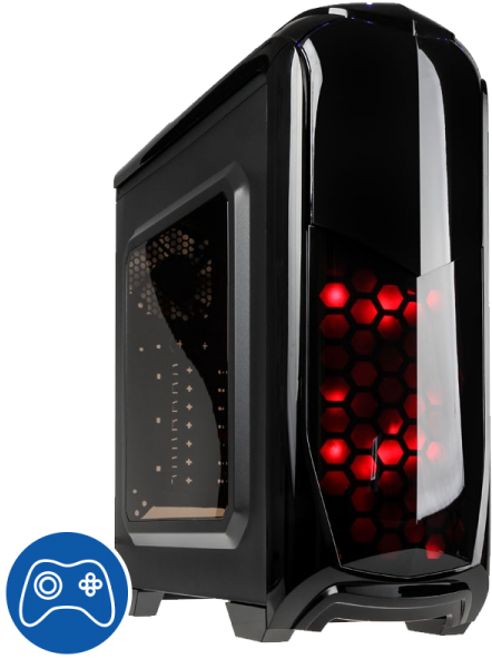 Ocuk Tech Labs Kabylake Midi Tower Gaming Pc Configurator (750x750), Png Download