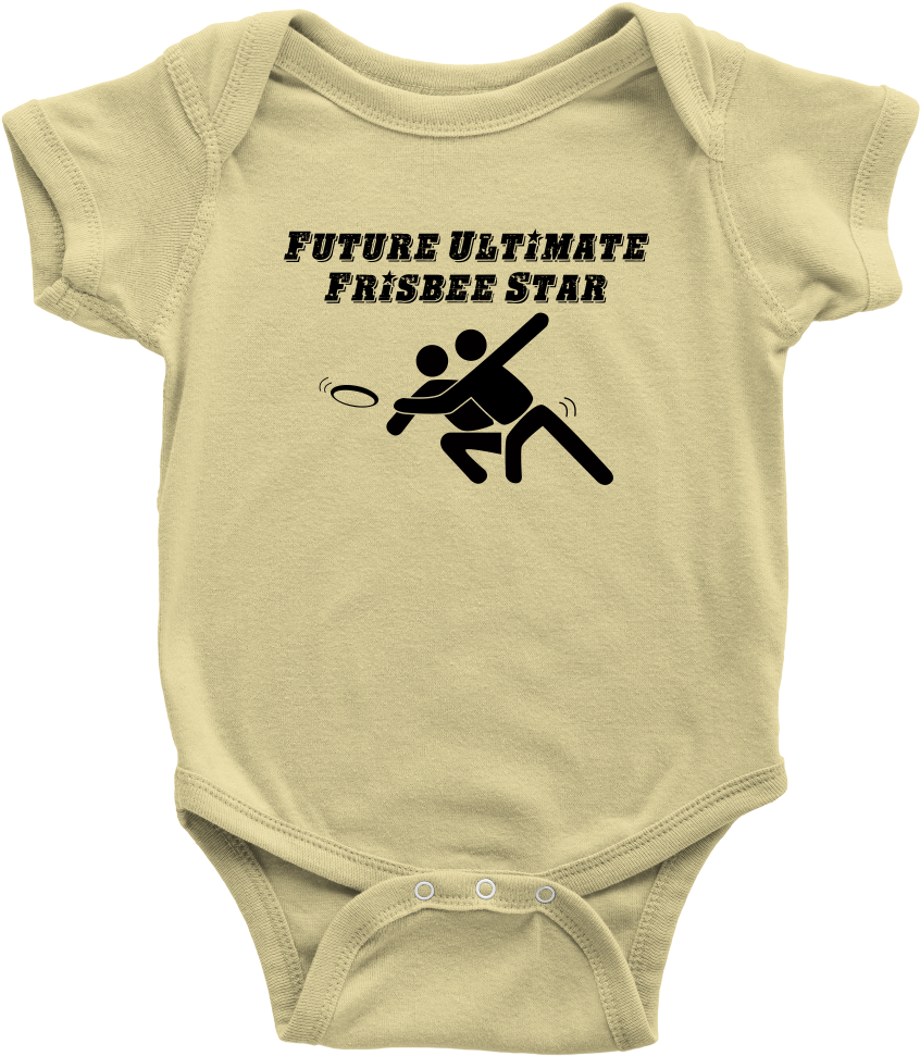 Ultimate Frisbee Baby (1000x1000), Png Download