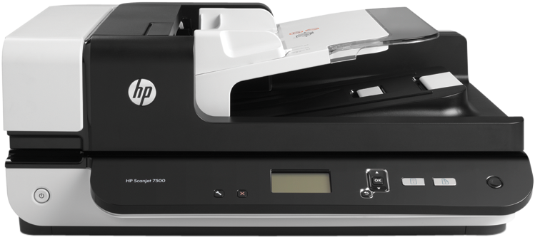 Hp Scanjet 7500 Flatbed Scanner (800x480), Png Download