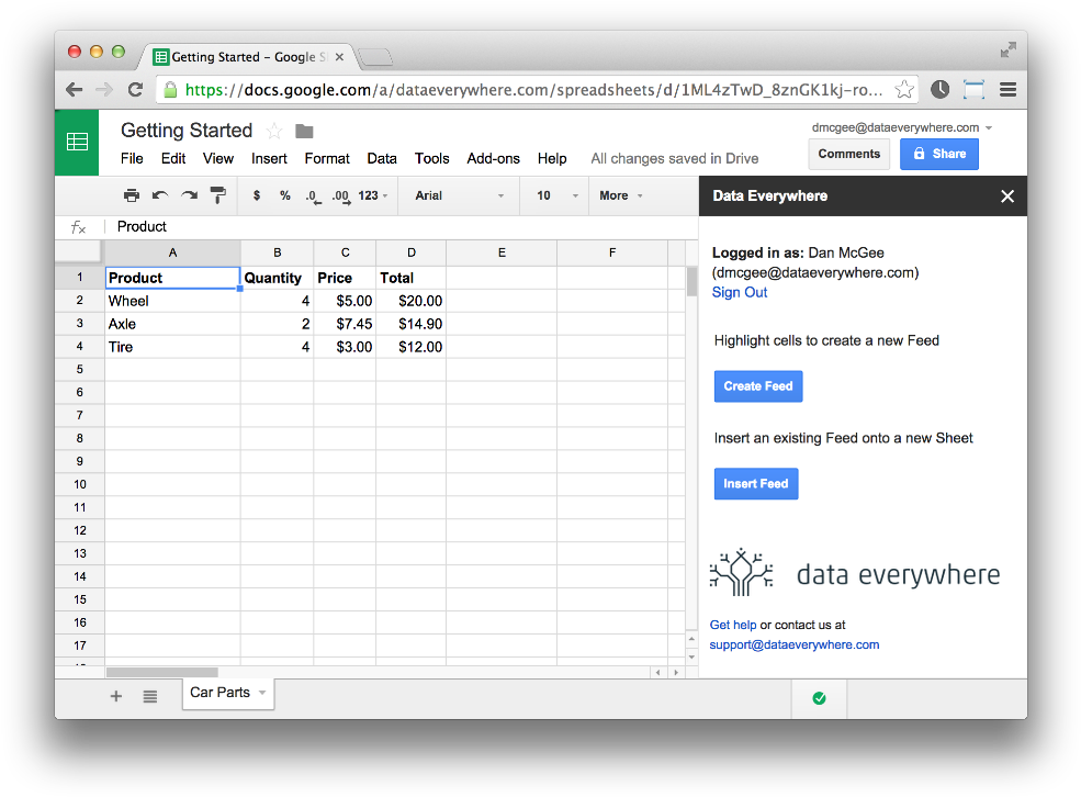 Start By Navigating To The Google Sheets Document You (1000x741), Png Download