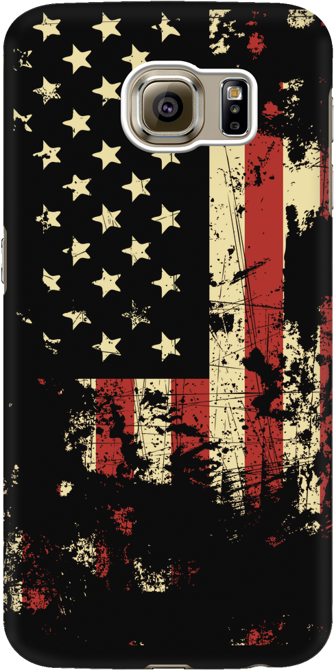 Distressed American Flag Galaxy S5, Galaxy S6, & Galaxy (1024x1024), Png Download
