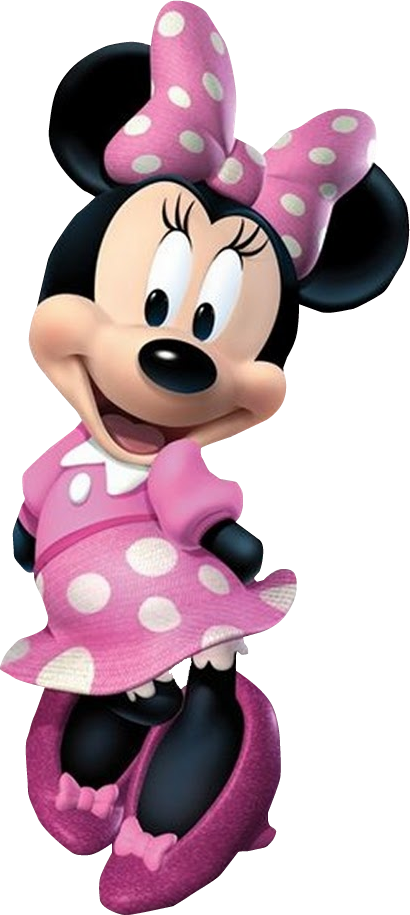 Imágenes De Minnie Mouse Con Fondo Transparente, Descarga (410x915), Png Download