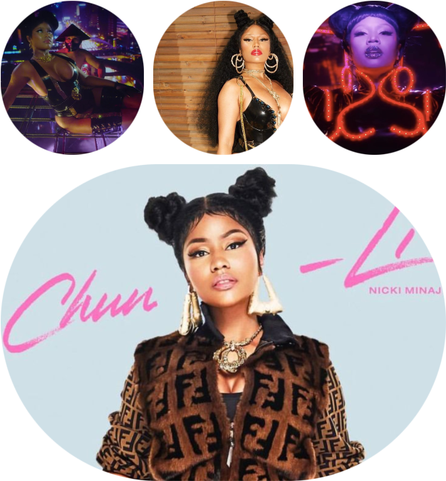 Nicki Minaj, “chun-li” (652x700), Png Download