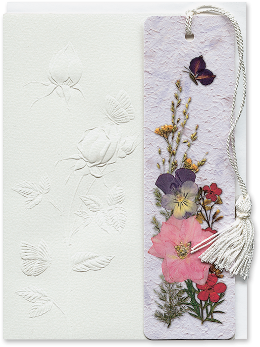 Rosebud Bookmark Gift Card Image (800x800), Png Download