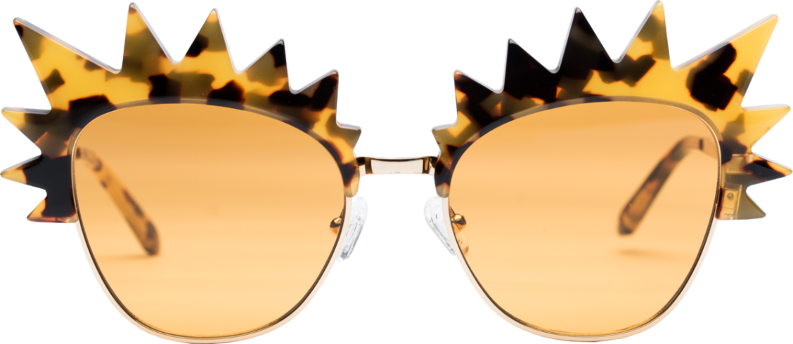 From The Lucky Star Sunglasses Collection Comes 'dakota' (1128x490), Png Download