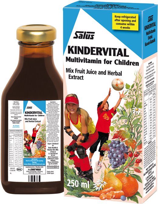 Salus Kindervital (547x700), Png Download