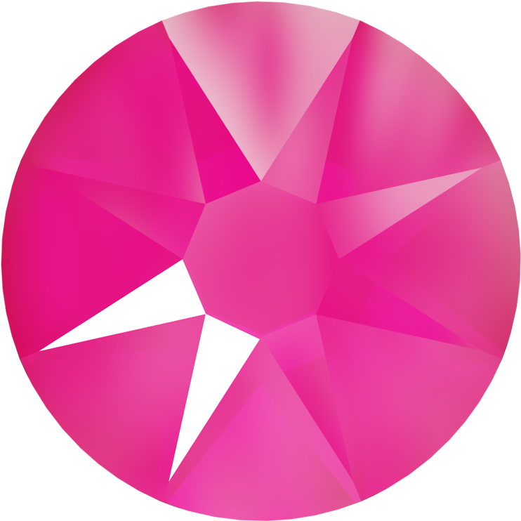 Electric Pink Lacquer Swarovski Rhinestones Wholesale (900x900), Png Download