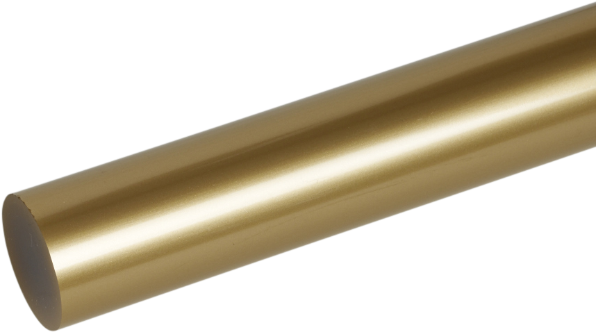 Acrylic Extruded Gold Rod Png Acrylic Rod (1000x1000), Png Download