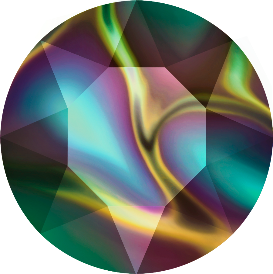 Swarovski 1088 Xirius Pointed Back Chaton Ss39 Crystal (970x970), Png Download