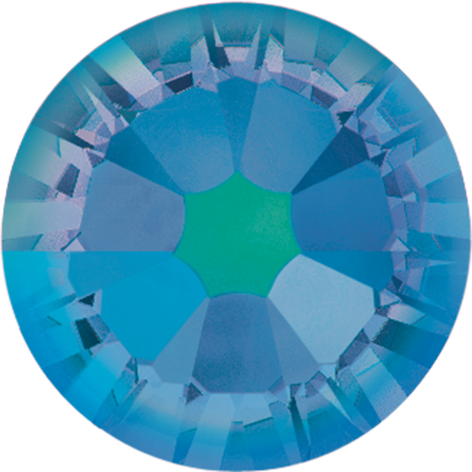 Swarovski 2038 Hot Fix Xilion Flatback Rhinestones (970x970), Png Download