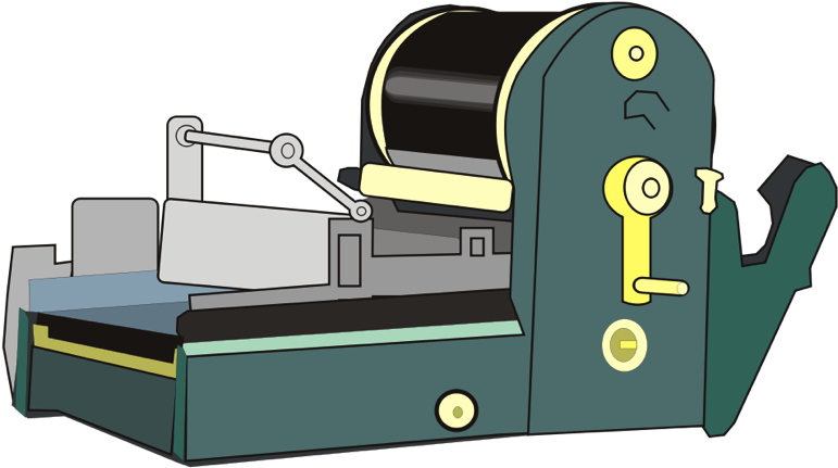 1876 Thomas Edison Receives A Patent For His Mimeograph (852x521), Png ...