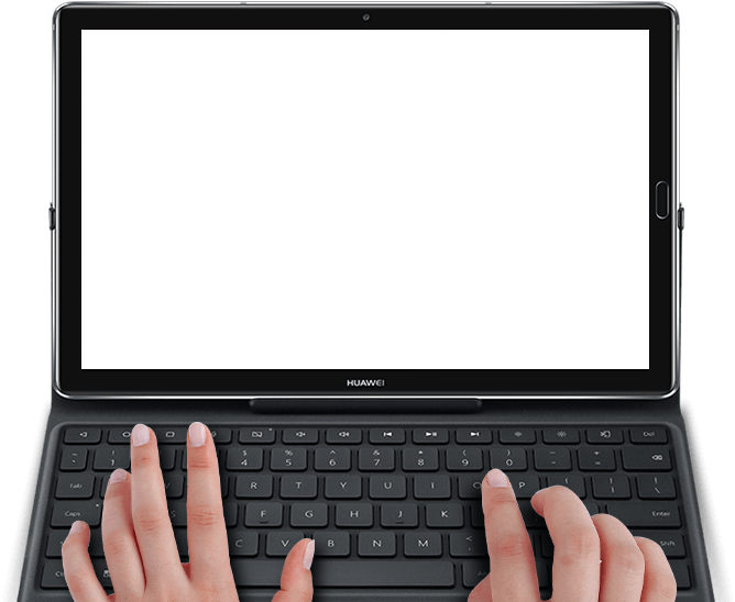 Pair Huawei Mediapad M5 Pro With A Keyboard* To Quickly (1023x547), Png Download