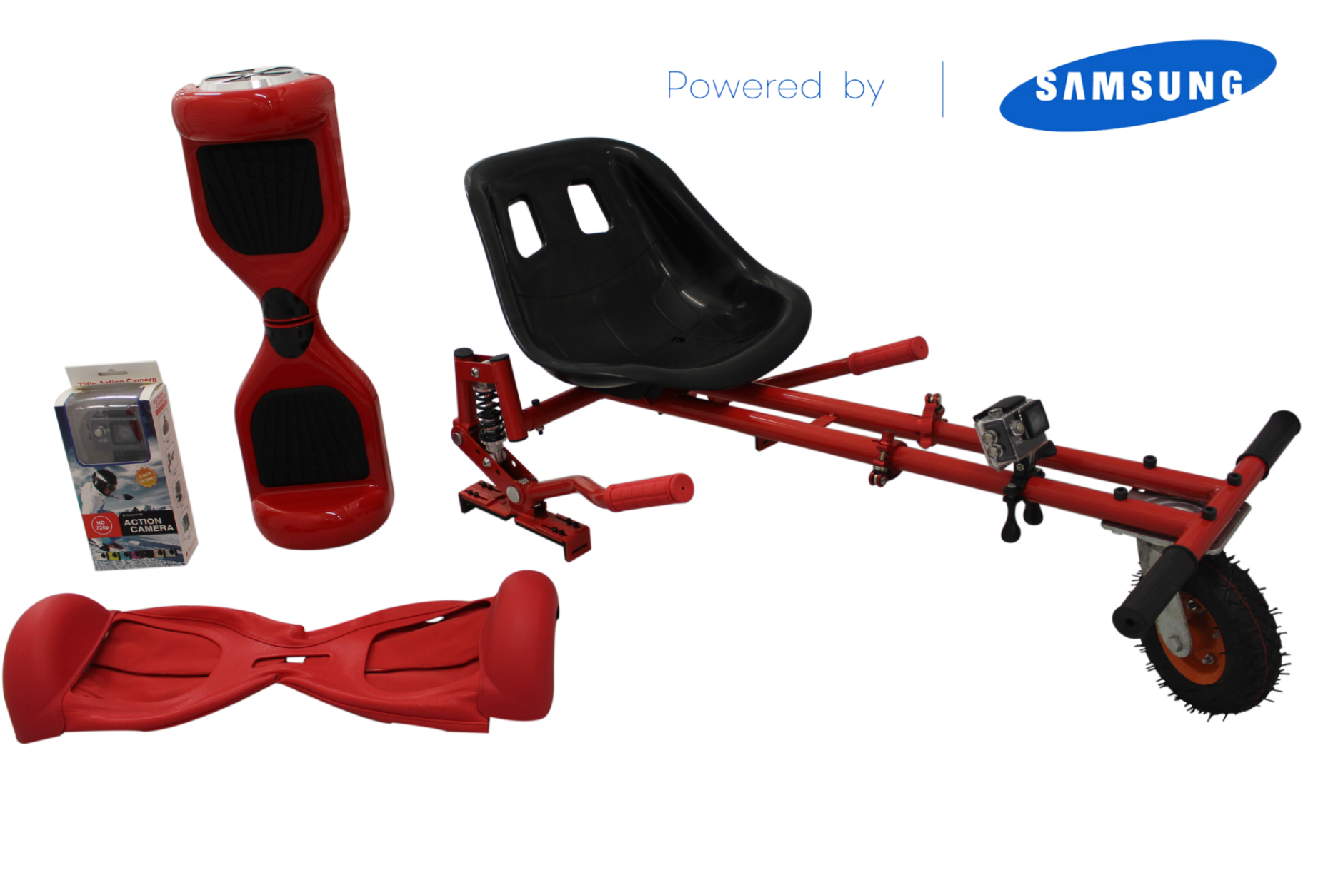 Ul Certified Red Classic Swegway Buy Hoverkart-x Bundle, (1920x1280), Png Download