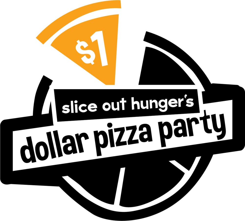 Dollar Pizza Logo C - One Dollar Pizza (1000x900), Png Download