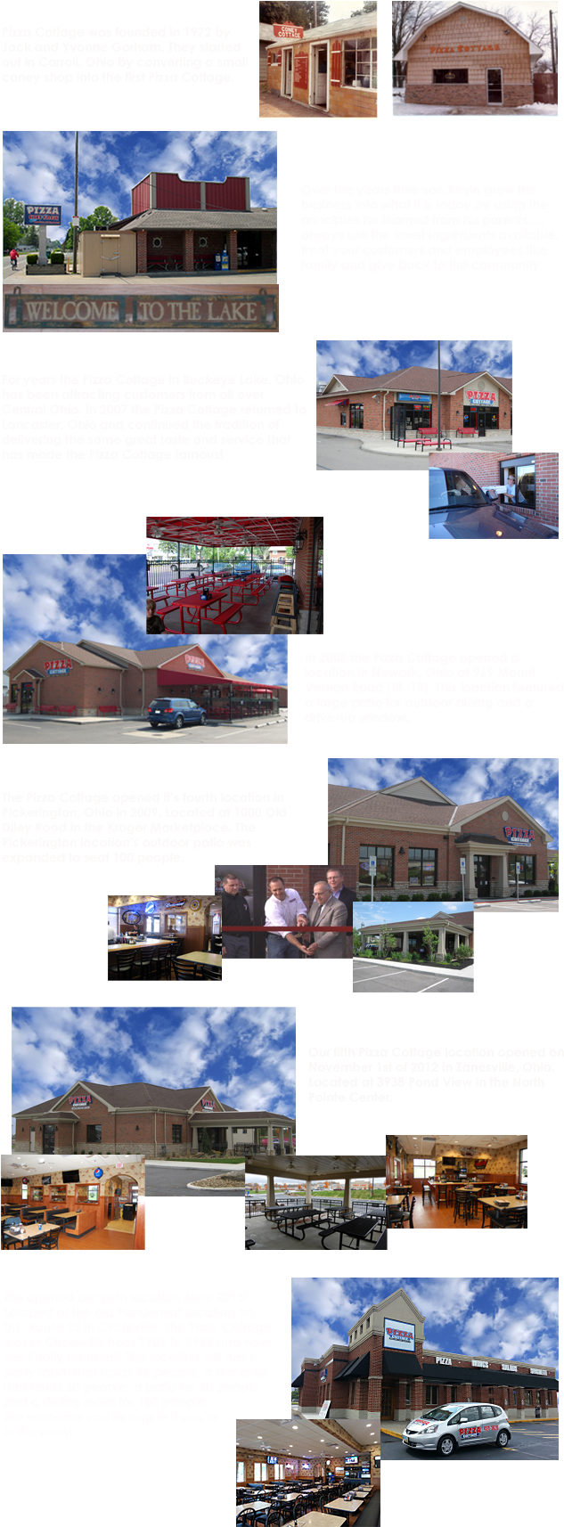 Our Story Wt 7 2013 - Pizza Cottage (670x1750), Png Download