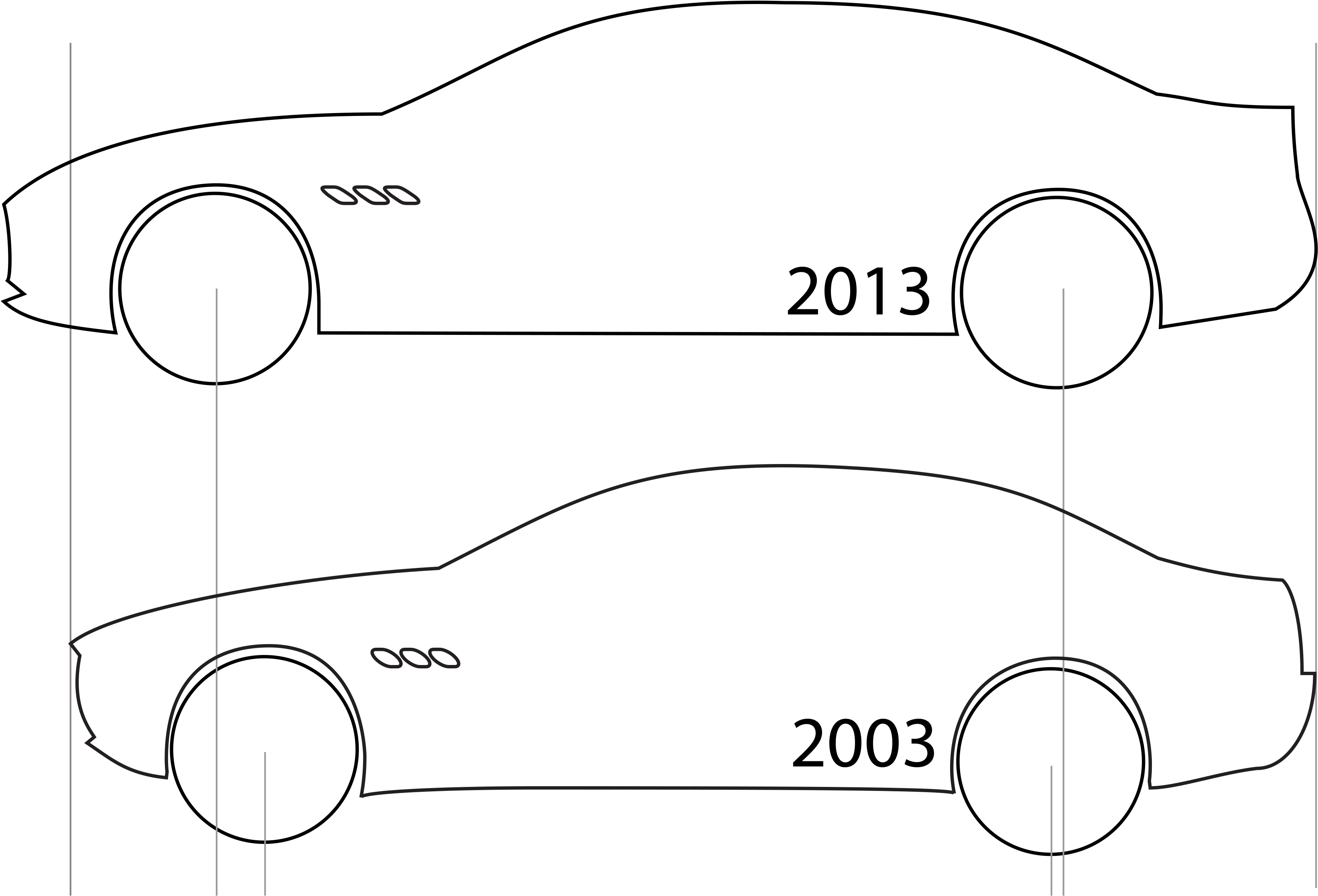 File - " 13 - Italy - Maserati Quattroporte - Size - Quattroporte Generazioni (3373x2278), Png Download