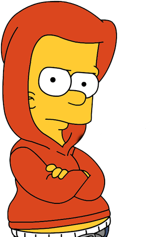 Bart Simpson Render (368x539), Png Download