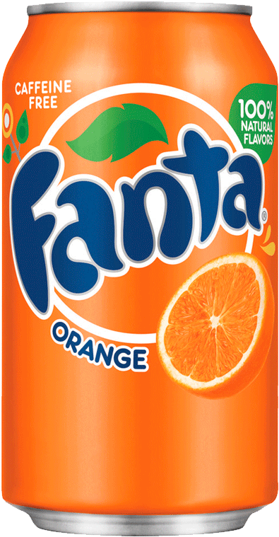 Food - Fanta Orange Soda Can (1024x768), Png Download