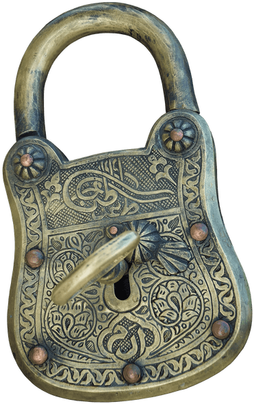Ancient Antique Art Arts And Crafts, Arts And Crafts, - Old Lock Png (431x650), Png Download