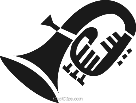 Tuba Royalty Free Vector Clip Art Illustration Vc028340 - Tuba Clip Art Vector (480x362), Png Download
