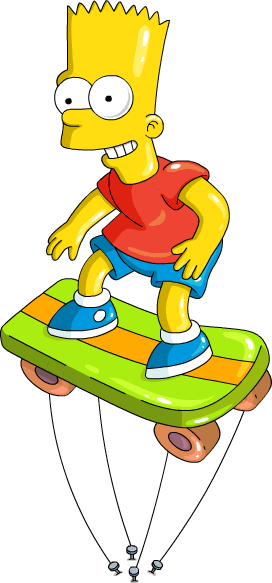 Bart Balloon Menu - Macy Thanksgiving Day Parade Bart Simpson (272x583), Png Download