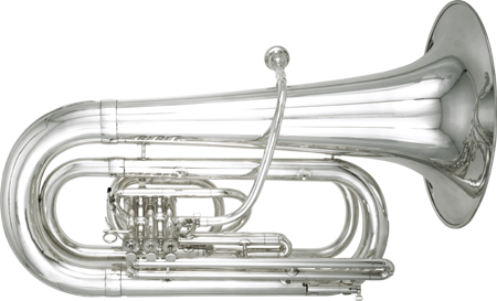Kanstul Model 202-c 3/4 Bbb Convertible Tuba - Kanstul 902-3b Series 3-valve 3/4 Bbb Tuba 902-3b-2 (450x273), Png Download