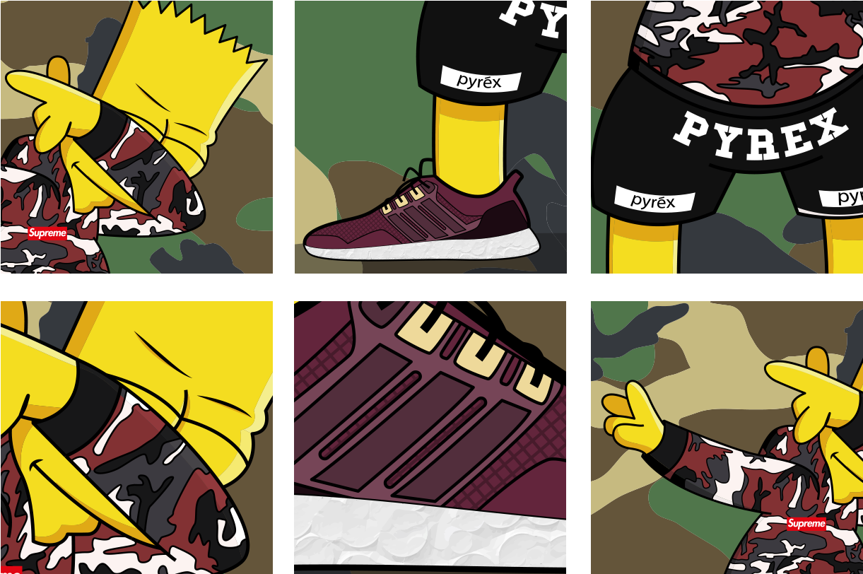 Thank You - Bart Supreme (1400x903), Png Download