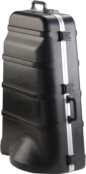 Images/cskb390w - Skb 390w Large Universal Tuba Case With Wheels (1200x611), Png Download