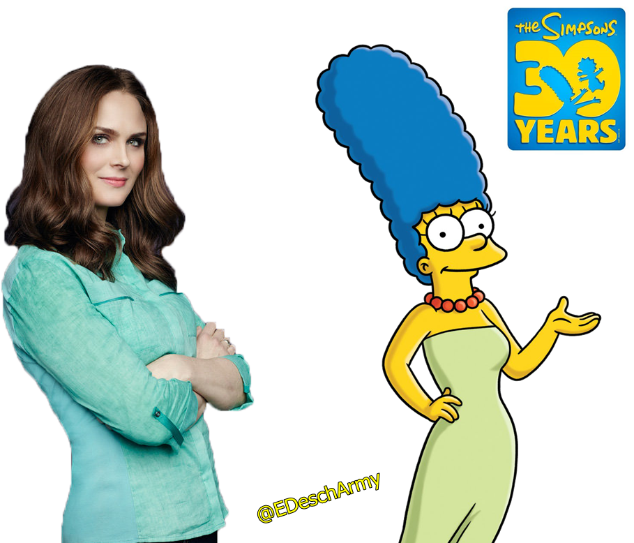 Woman That Looks Just Like Marge Simpson (1000x800), Png Download