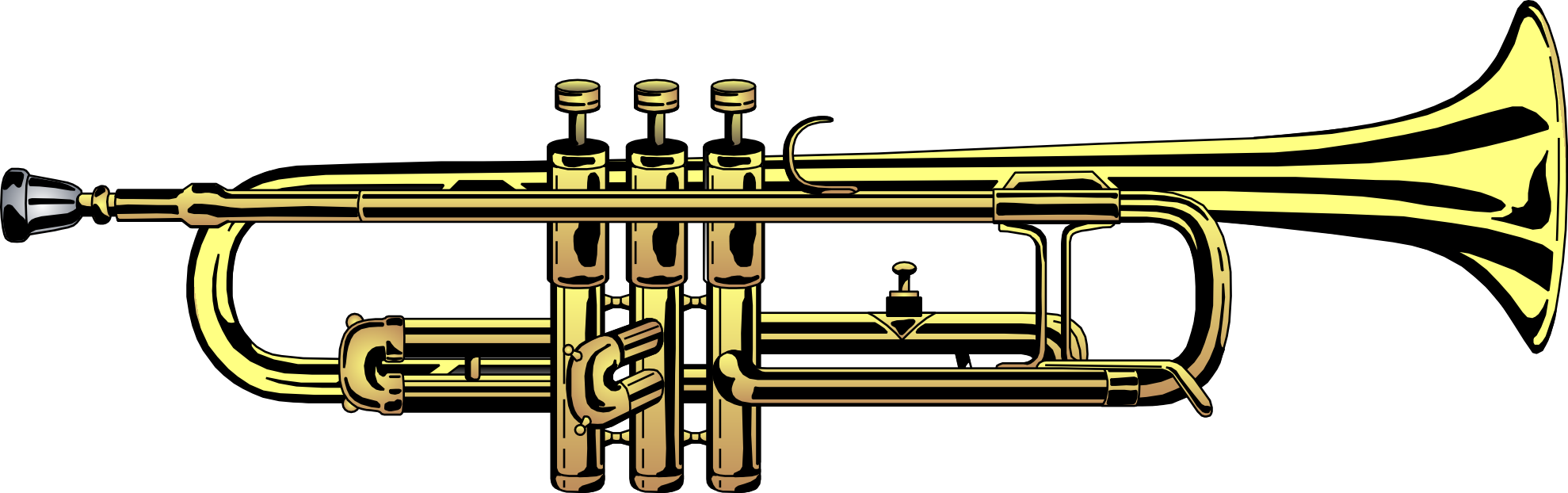 Trumpet Clipart - Trump Rapture Last Trump Will Sound (1979x622), Png Download
