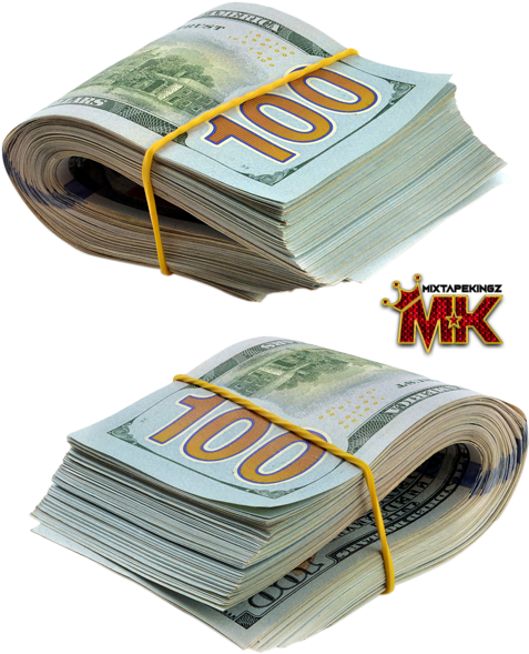 Share This Image - Stacks Of Hundred Dollar Bills (600x600), Png Download