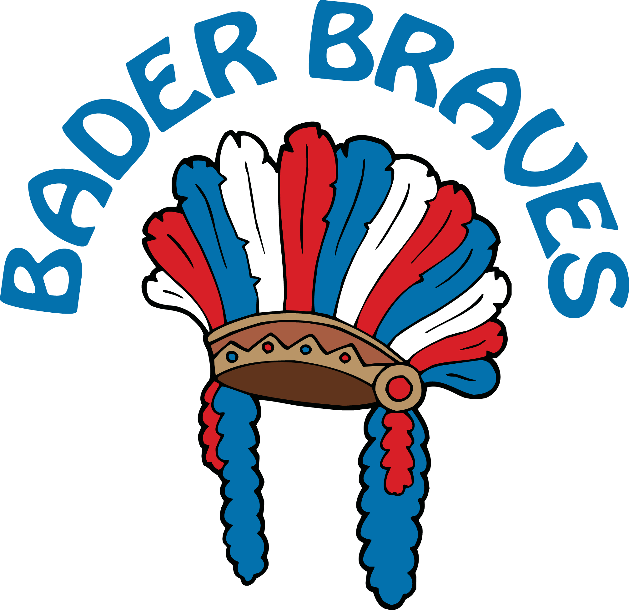 Bader Braves Logo - Keith Delderfield (2012x1949), Png Download